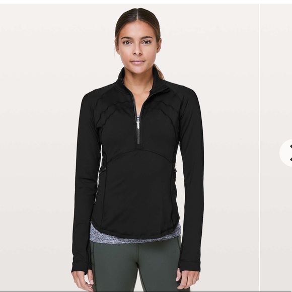 lululemon athletica Tops - Lululemon Front Of The Pack 1/2 Zip *Nulux